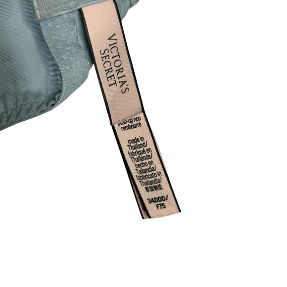 Victoria's Secret Wicked Unlined Lace Blue Topaz
Balconette Bra 34DDD - Picture 12 of 12